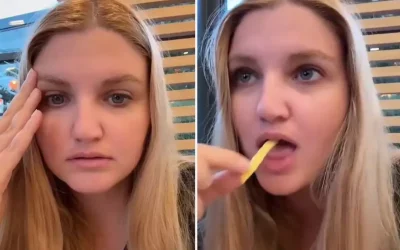 Hamburgerler için ödediği fiyat şaşırtıcıydı