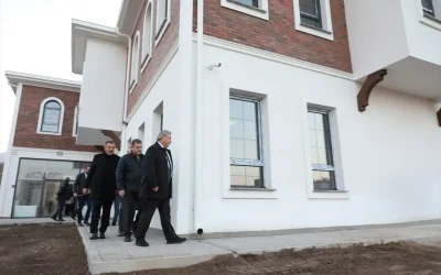 Melikgazi’de Fatma Haskahveci Kur’an Kursu’nun inşası tamamlanmak üzere